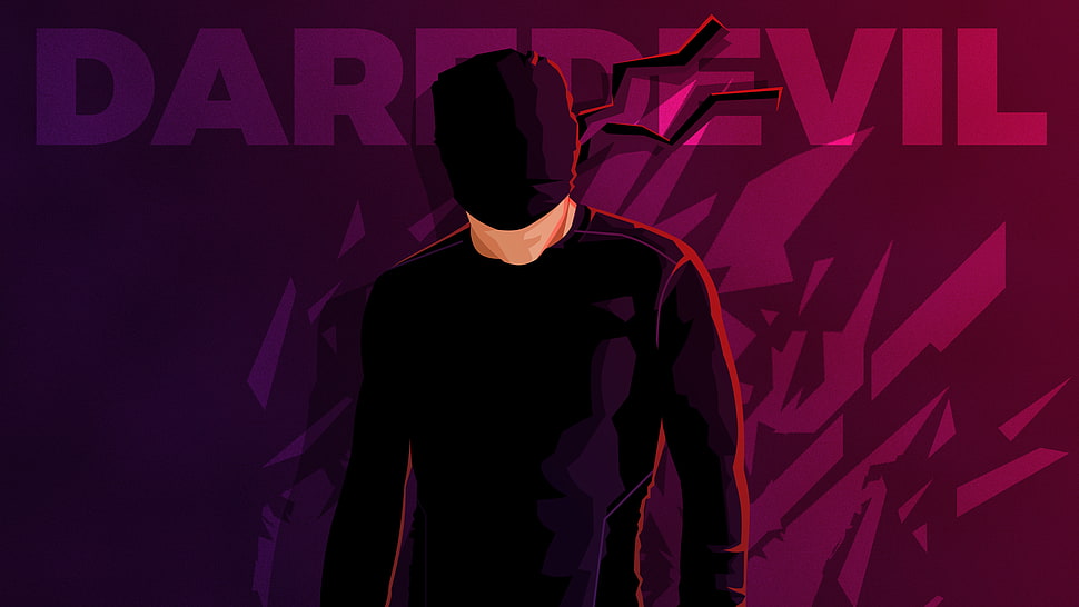 Daredevil, Minimal, CGI, HD HD wallpaper
