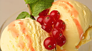 cherry mint ice cream HD wallpaper