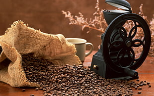 Coffee,  Grain,  Bag HD wallpaper
