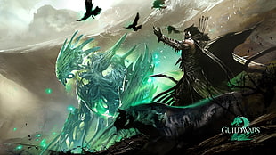 Guildwars wallpaper, Guild Wars 2, rangers HD wallpaper