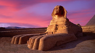 The Greath Sphinx of Egypt HD wallpaper