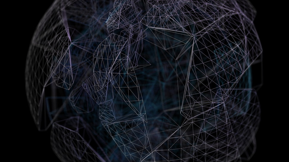 3D sphere, abstract HD wallpaper