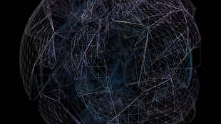 3D sphere, abstract