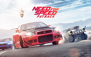 Need for Speed Payback digital graphics wallpaper