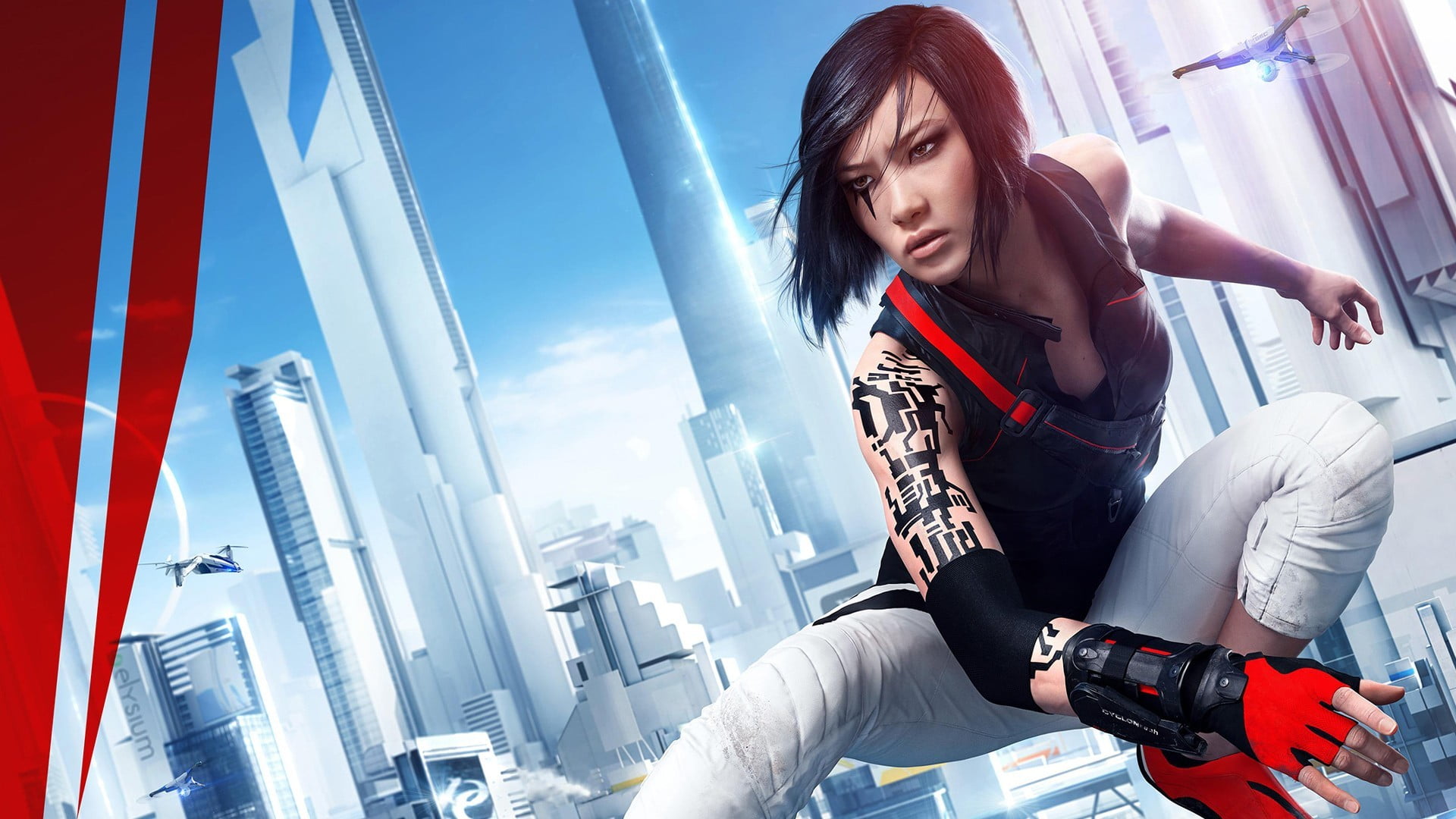 Mirrors Edge digital wallpaper, video games, Mirror's Edge, Mirror's Edge  Catalyst, Faith Connors HD wallpaper