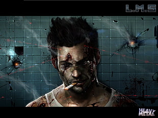 Heavy Metal wallpaper, Last Man Standing: Killbook of a Bounty Hunter, Dan Luvisi, gabriel, cyberpunk HD wallpaper