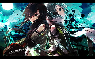 Gun Gale Online poster, Sword Art Online, Asada Shino, Gun Gale Online  HD wallpaper