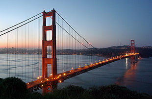 Golden State Bridge landscaoe HD wallpaper