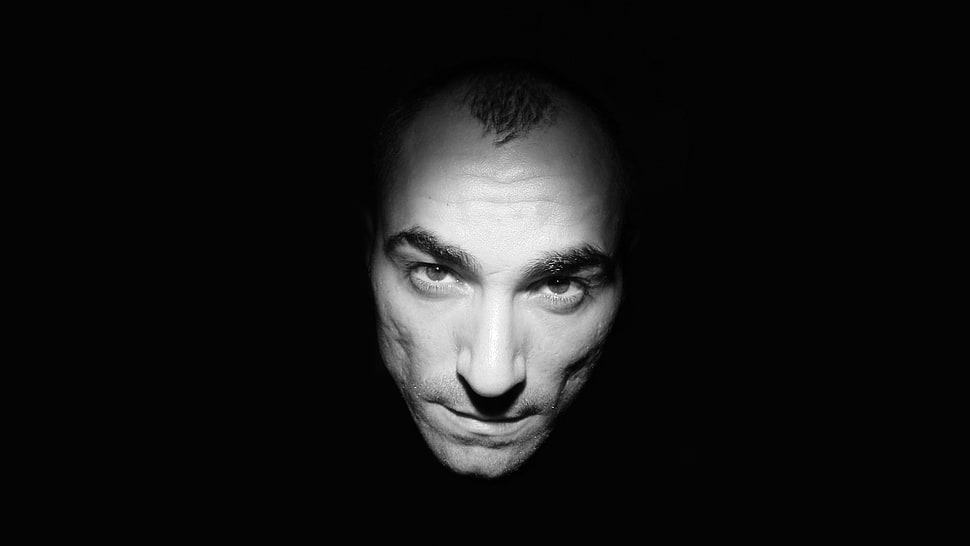 man's face HD wallpaper