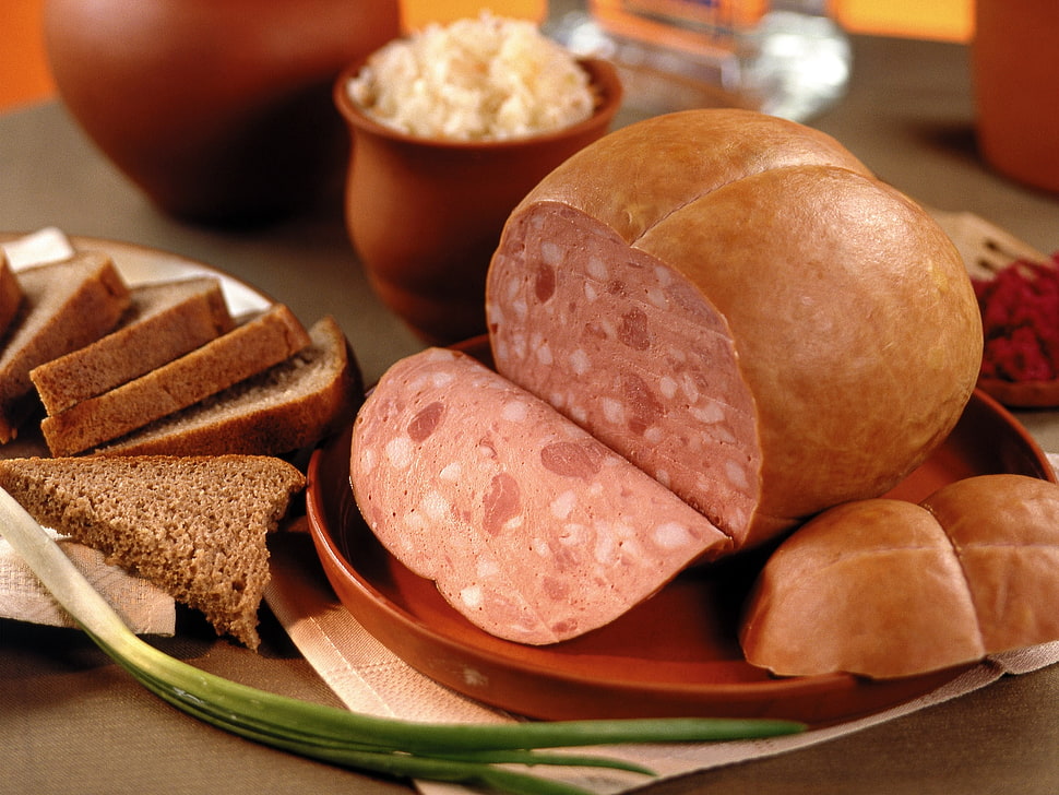 Ham dish HD wallpaper