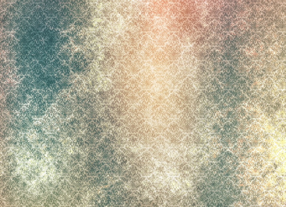 brown and green abstract painting HD wallpaper