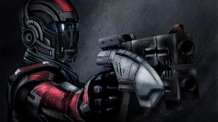 Marvel Ant-Man digital wallpaper, Mass Effect