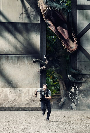 Chris Prat, Jurassic World HD wallpaper