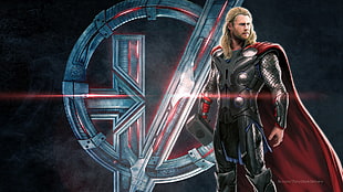 Marvel Avengers Thor wallpaper, The Avengers, Avengers: Age of Ultron, superhero, symbols