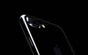 jet black iPhone 7 plus HD wallpaper