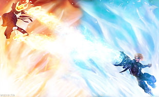 League of Legends Pullsfire Ezreal, Tsuna, Ezreal, League of Legends, crossover HD wallpaper