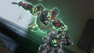 Halo Character digital wallpaper