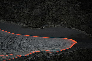 lava, photography, landscape, lava, volcano HD wallpaper
