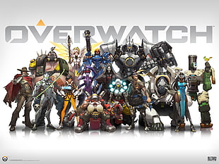 Overwatch digital wallpaper
