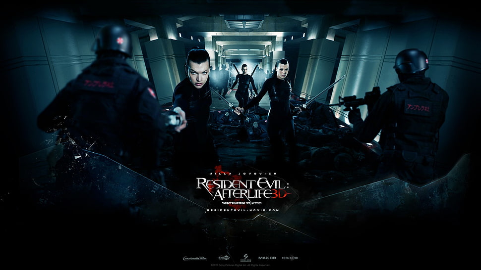 Resident Evil After Life 3D poster, movies, Resident Evil: Afterlife HD wallpaper