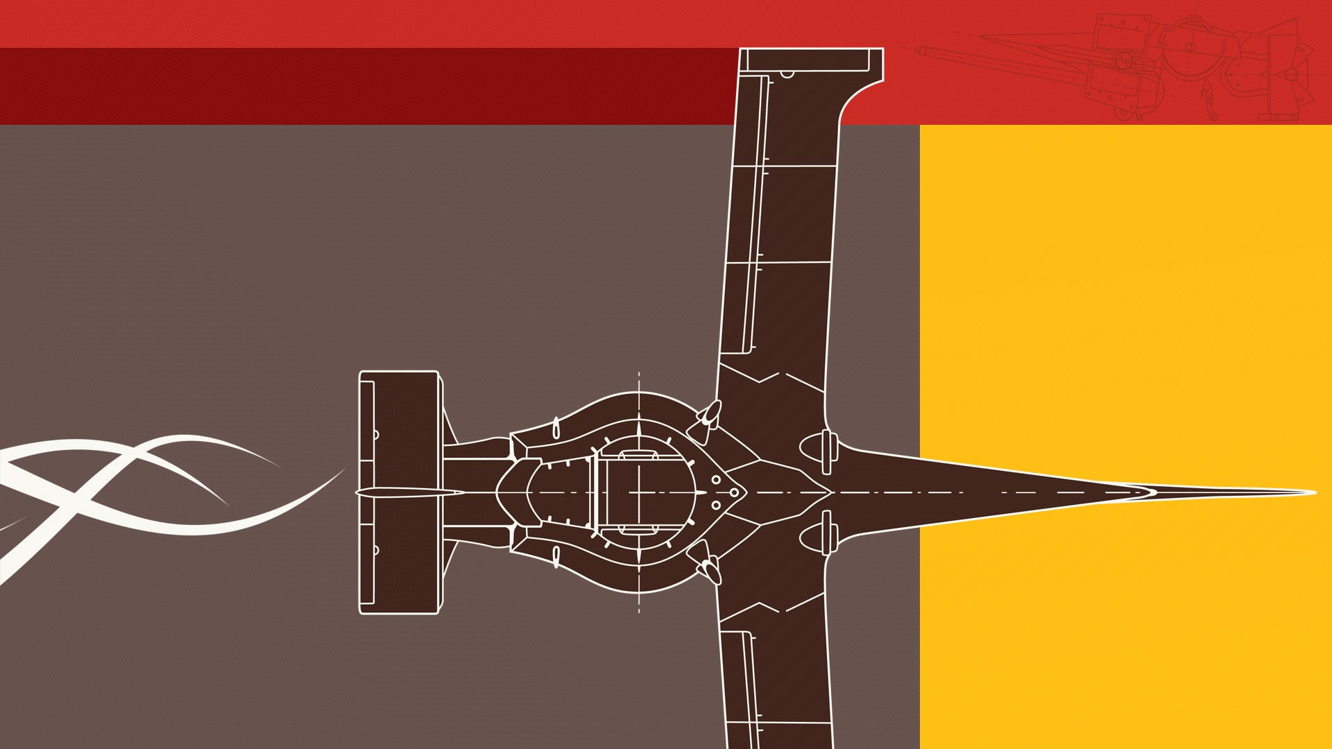 spacecraft illustration, airplane, Cowboy Bebop, Swordfish II