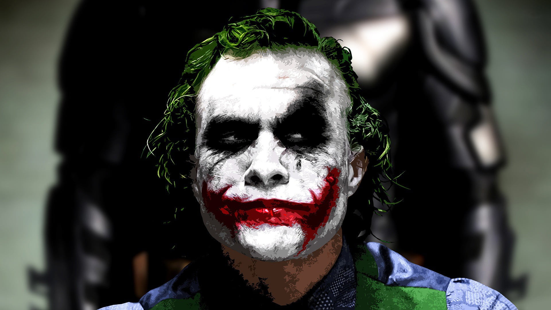 Heath Ledger as The Joker in the Dark Knight movie still HD wallpaper ...