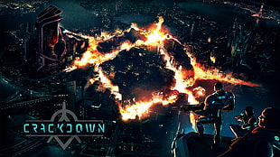 Crackdown game poster