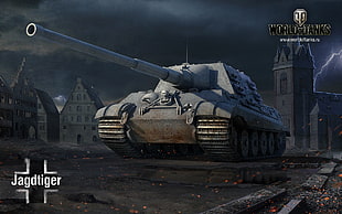 World of Tanks game application, World of Tanks, tank, JagdTiger, wargaming HD wallpaper