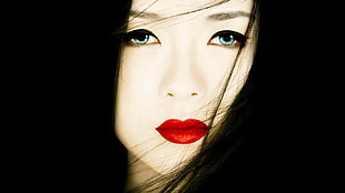 Geisha movie poster, Memoirs of a Geisha, face, movies