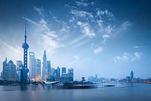 CNN Tower, Canada, Shanghai, cityscape HD wallpaper