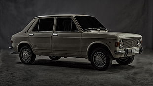 gray sedan, Zastava 101, car, Zastava Koral, Yugo HD wallpaper