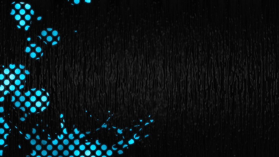 black and blue wallpaper HD wallpaper