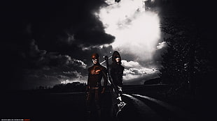 Flash and Green Arrow, Arrow (TV series), Flash HD wallpaper