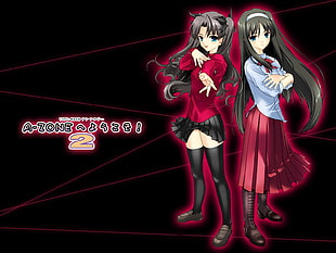 A-zone 2 Anime illustration HD wallpaper