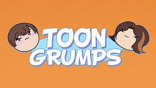 Toon Grumps sticker, Game Grumps, video games, entertainment, YouTube HD wallpaper