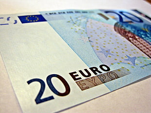20 Euro banknotes HD wallpaper