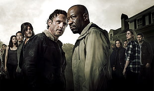 The Walking Dead wallpaper, The Walking Dead, Daryl Dixon, Maggie Greene, Rick Grimes HD wallpaper
