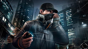Watch Dogs game poster HD wallpaper