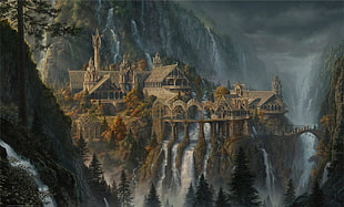 illustration of castle