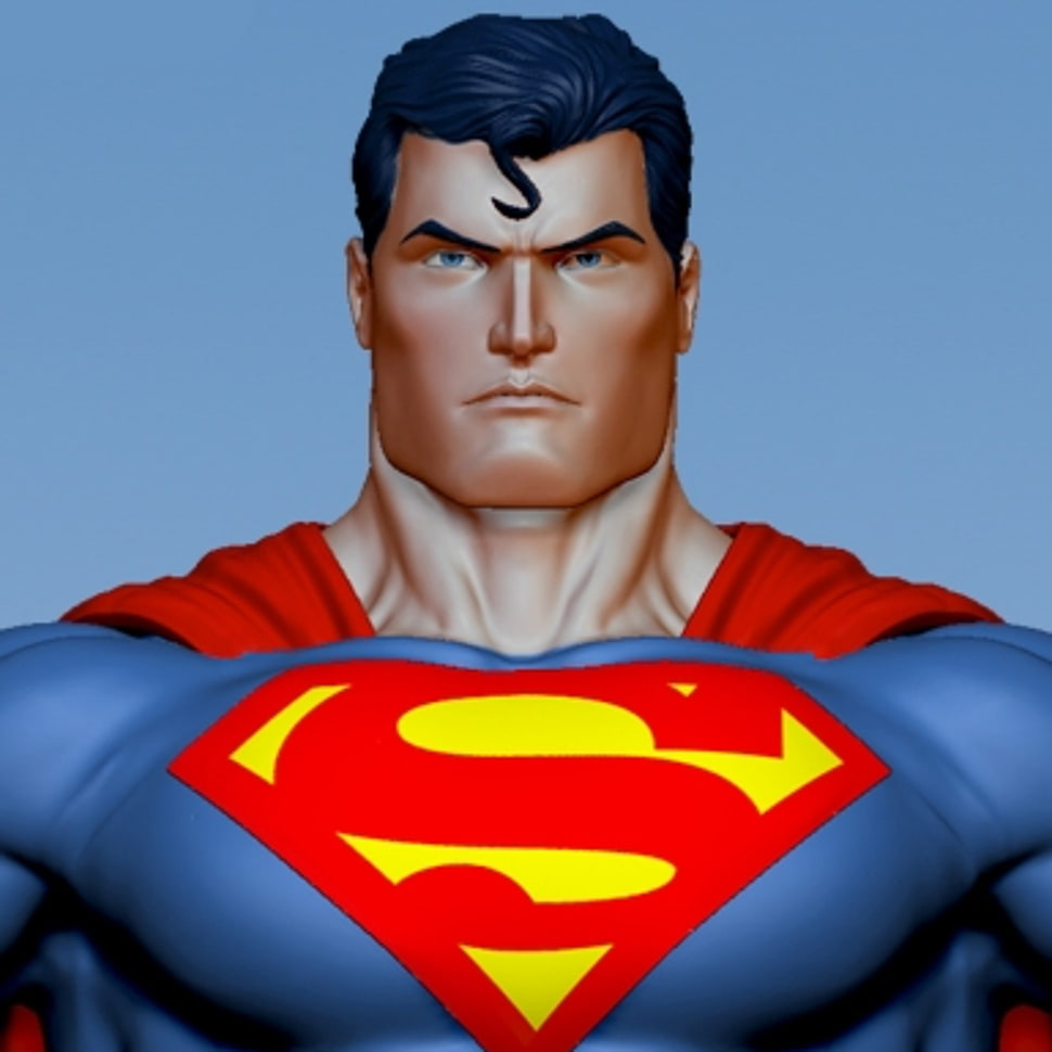 Super-Man illustration HD wallpaper