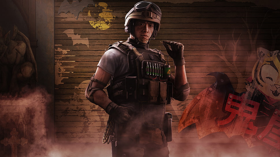 PC game digital wallpaper HD wallpaper