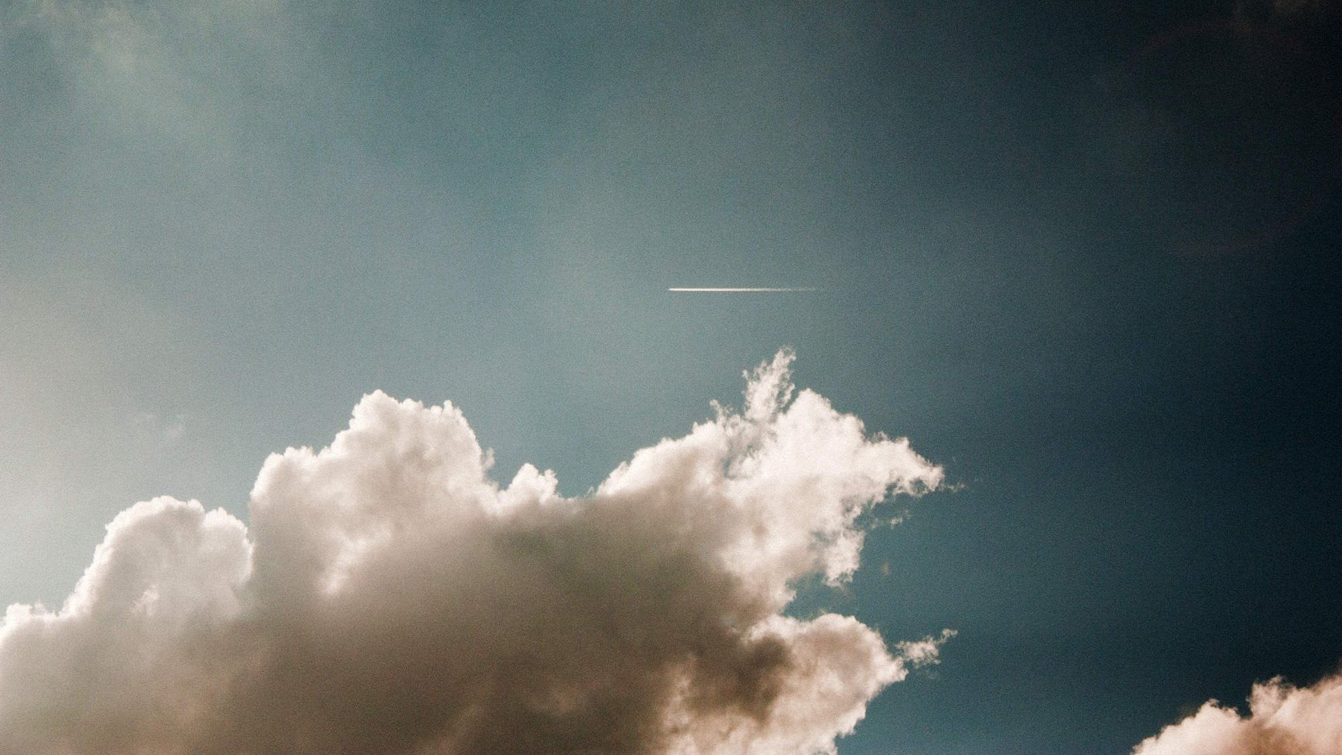 white clouds, sky, clouds