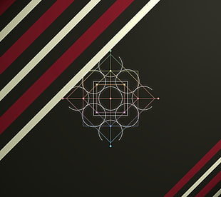 material style, digital art, Android L, pattern