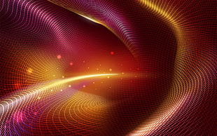 pink and orange illustration