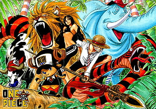 One Piece digital wallpaper, One Piece
