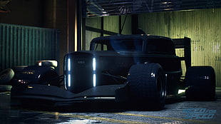 black racing coupe, need for speed 2016, Need for Speed, car