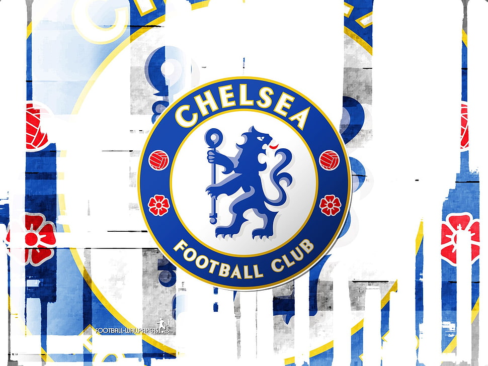 round white and blue analog watch, Chelsea FC HD wallpaper