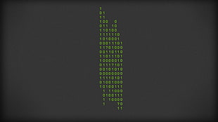 binary, numbers, minimalism