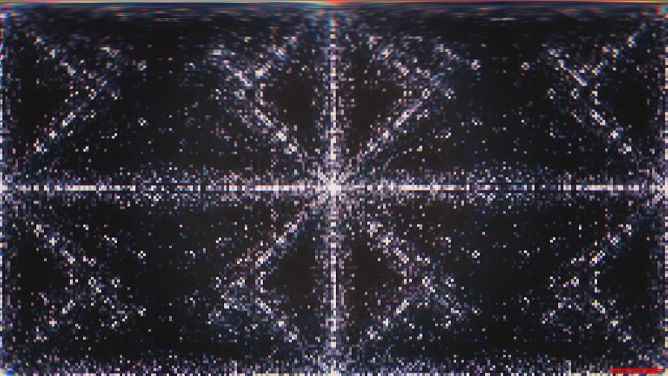 pattern, pixel art, abstract, signs HD wallpaper