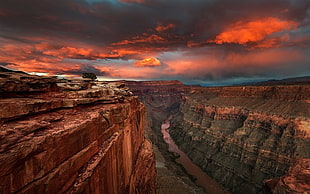 Grand Canyon, Arizona, nature, landscape, river, canyon